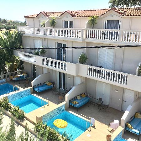 Three Graces Holiday Houses Complex Laganas Luaran gambar
