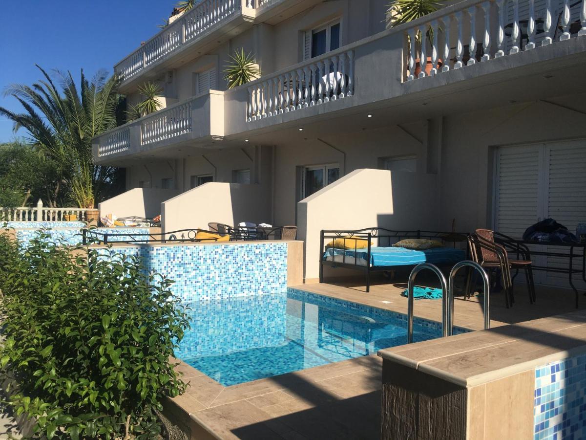 Three Graces Holiday Houses Complex Laganas Luaran gambar
