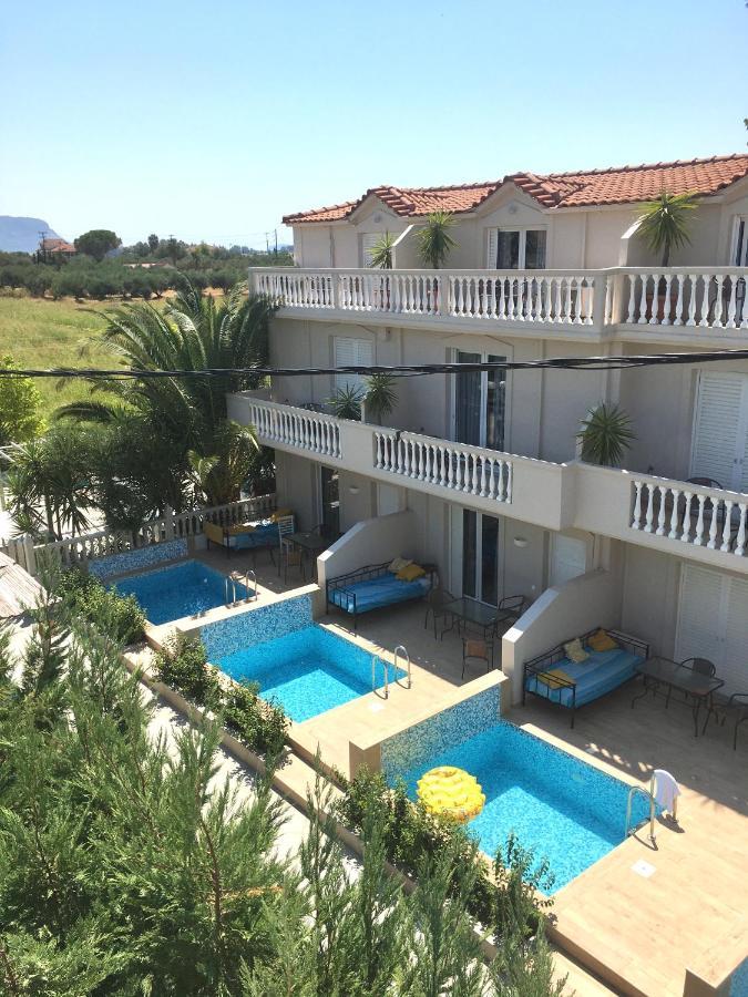 Three Graces Holiday Houses Complex Laganas Luaran gambar