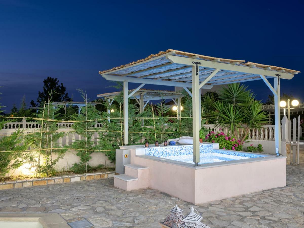 Three Graces Holiday Houses Complex Laganas Luaran gambar