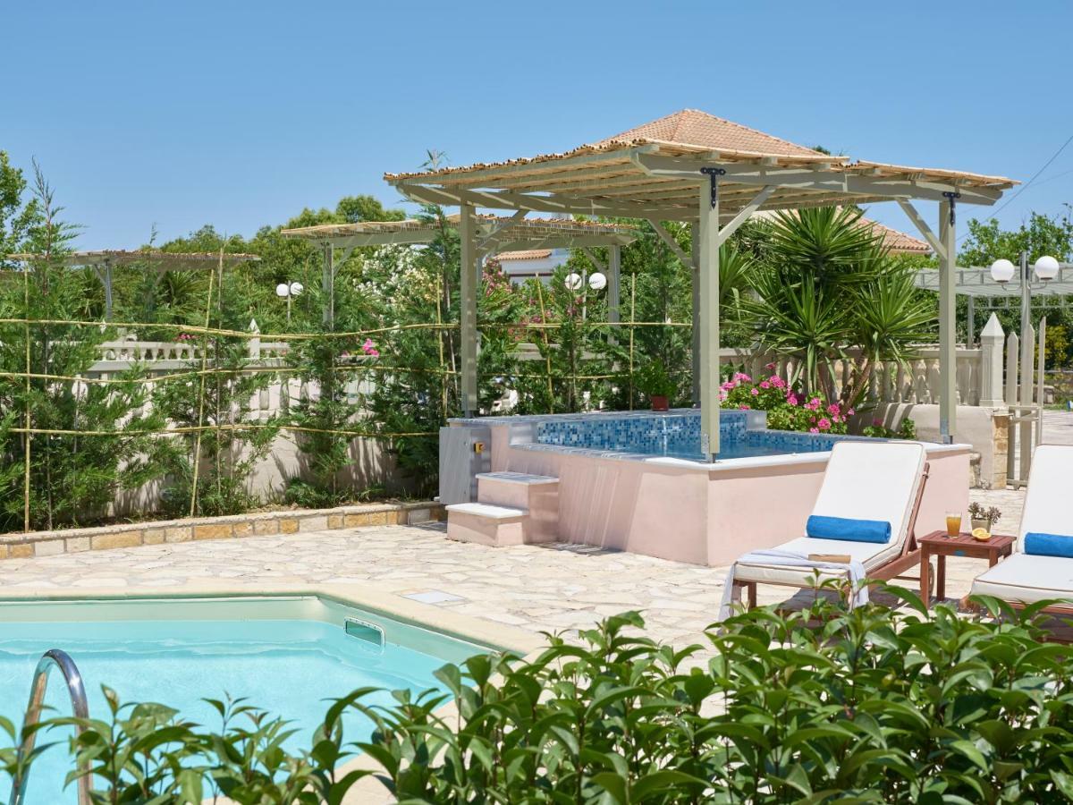 Three Graces Holiday Houses Complex Laganas Luaran gambar
