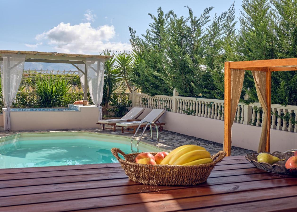 Three Graces Holiday Houses Complex Laganas Luaran gambar